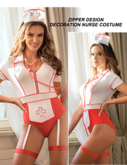 Sexy Bodysuit Teddy Nurse Costume