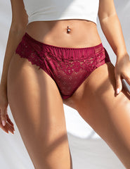 Floral Lace Sexy Lady Thong Underwear